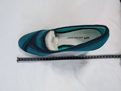United Nude Eamz Elastic Weave Pumps Teal/Black EU 39 - Image 7