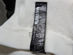 Zara Knit Ribbed Wide Leg Pants White Size M - Image 6