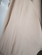 Little Giraffe Luxe Baby Blanket Personalised 'Grace' Beige - Image 3