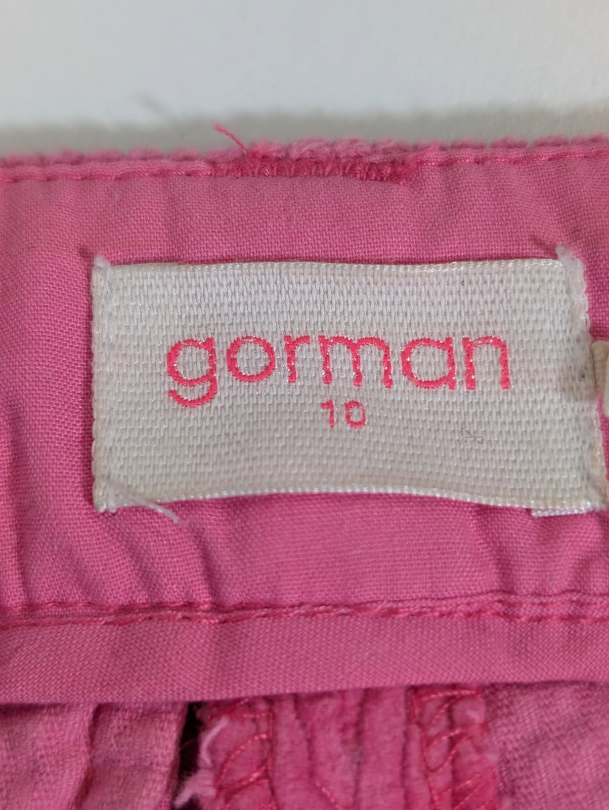 Gorman Pink Corduroy Pants - Women's Size 10 - Image 5