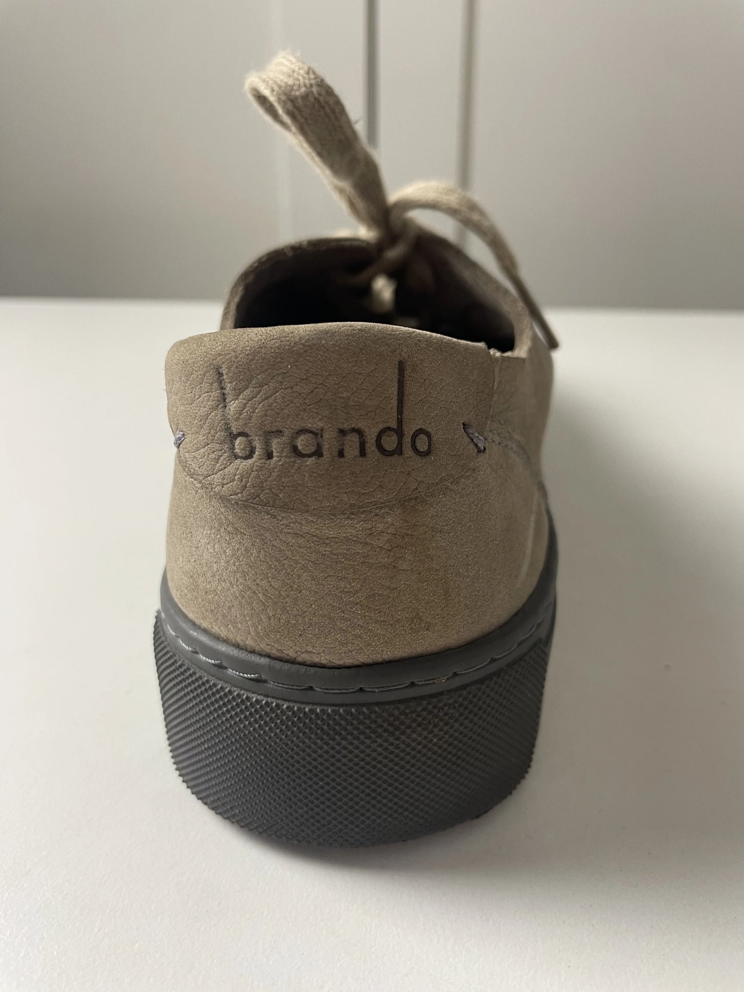 Brando Beige Suede Sneakers - Image 6