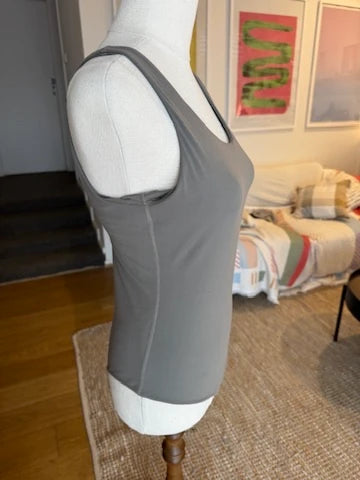 Noli Grey Sleeveless Scoop Neck Bodysuit - Image 2