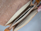 Vintage Style Leather Saddle Crossbody Bag Tan - Image 7