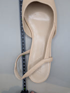 Ross & Here Cap-Toe Slingback Flats Beige and Black Size 9 - Image 10