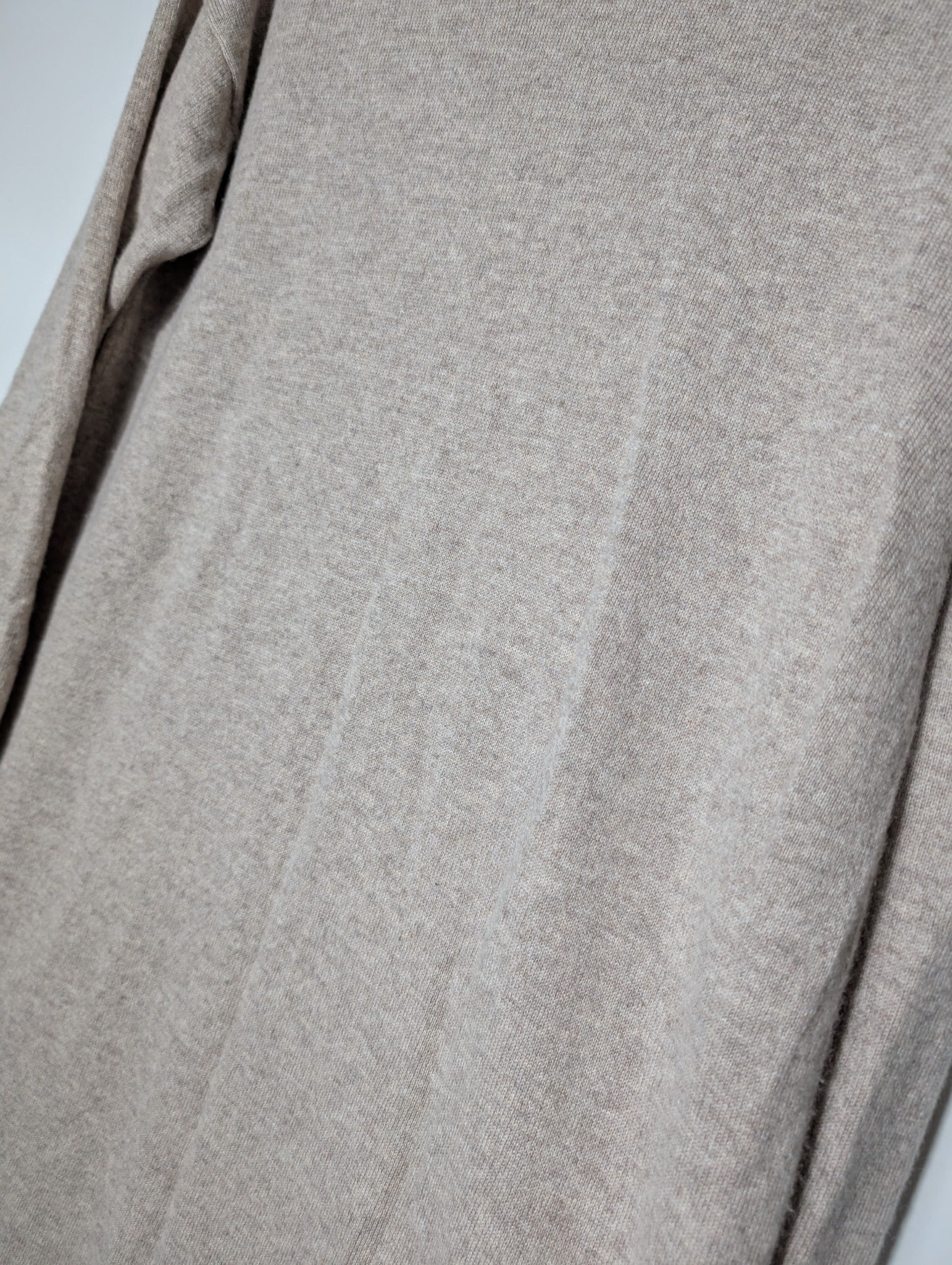 Everlane 100% Cashmere Turtleneck Sweater Dress Beige Size M - Image 2