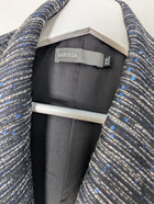 Sarissa Metallic Tweed Blazer Black Women's XXL - Image 3