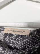 Pierre Balmain Sleeveless Ruched Snakeskin Panel Dress IT 46 - Image 4