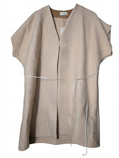 Evyie Textured Open Front Vest - Versatile 100% Cotton Layering Piece - Image 1