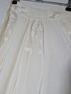 Hemant & Nandita Embroidered Maxi Skirt White Women's XS - Image 5