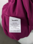 Nookie Glitter Halter Neck Maxi Dress Magenta Size S - Image 10