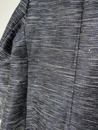 Sarissa Metallic Tweed Blazer Black Women's XXL - Image 5