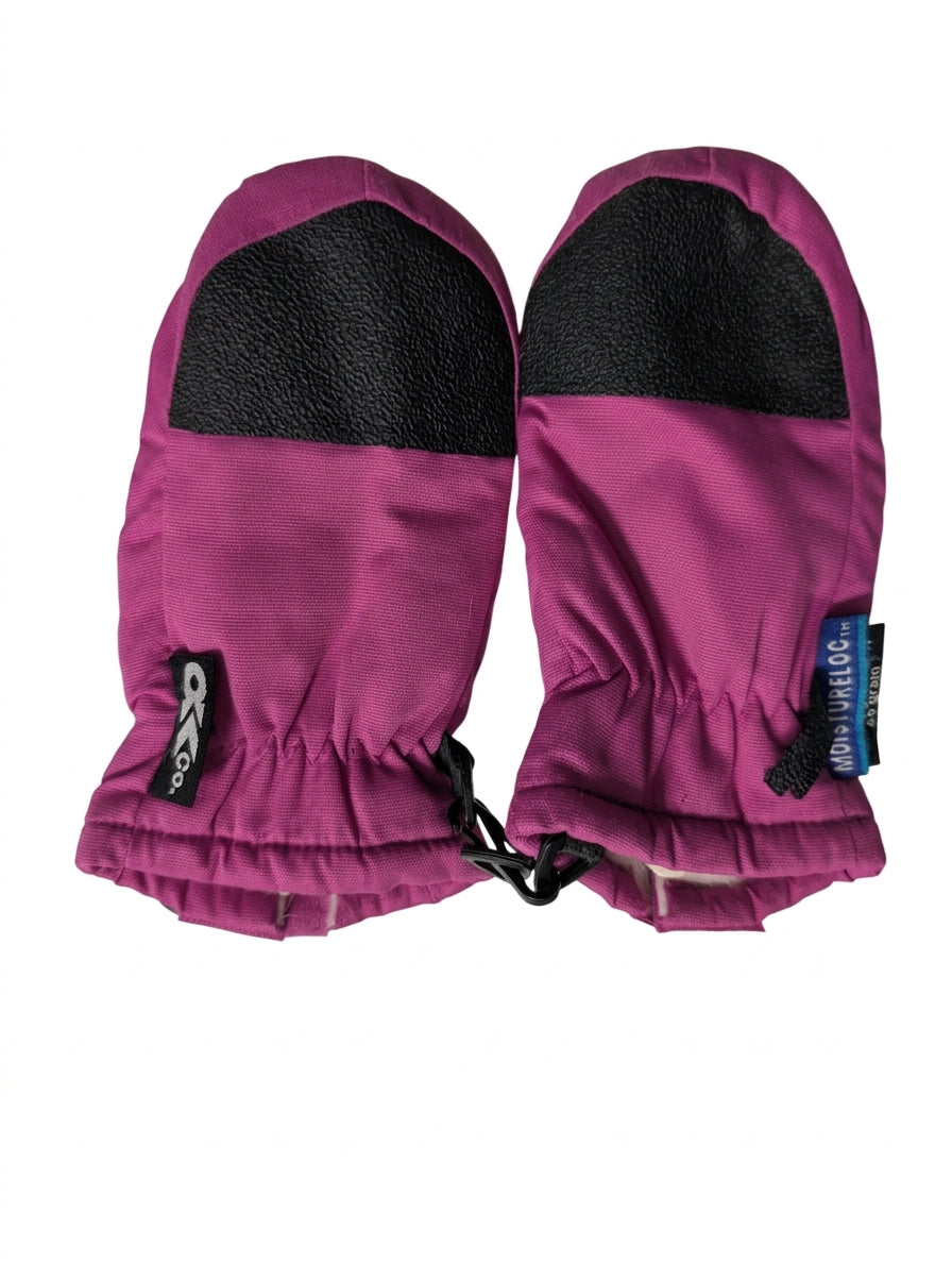 OK Co. Moistureloc Insulated Toddler Mittens Pink Tiny 4XS - Image 2