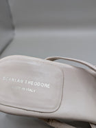 Scanlan Theodore Lace-Up Thong Sandals Beige Leather EU 40 - Image 6