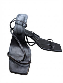 Aeyde Strappy Sandals Black Leather EU 40 - Image 1