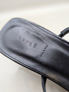 Aeyde Strappy Sandals Black Leather EU 40 - Image 6