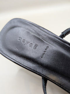Aeyde Strappy Sandals Black Leather EU 40 - Image 6