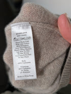 Everlane 100% Cashmere Turtleneck Sweater Dress Beige Size M - Image 6