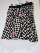 Ginger & Smart Skater Skirt - Sunglasses Print Cotton Silk Blend - Image 4