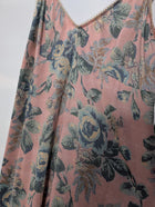 Zimmermann Floral Silk Slip Dress and Duster Robe Set Pink Size 0 - Image 4