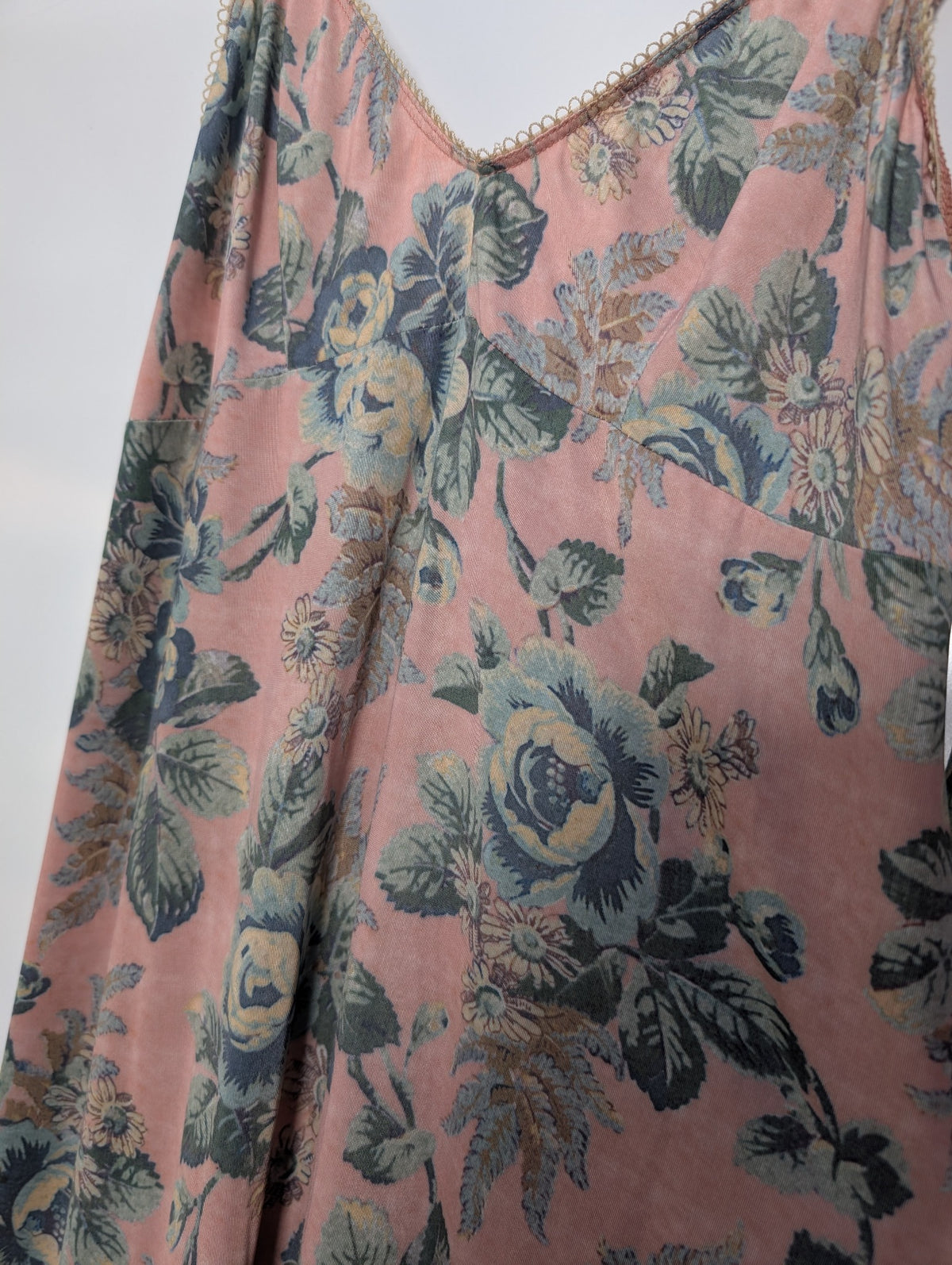 Zimmermann Floral Silk Slip Dress and Duster Robe Set Pink Size 0 - Image 4