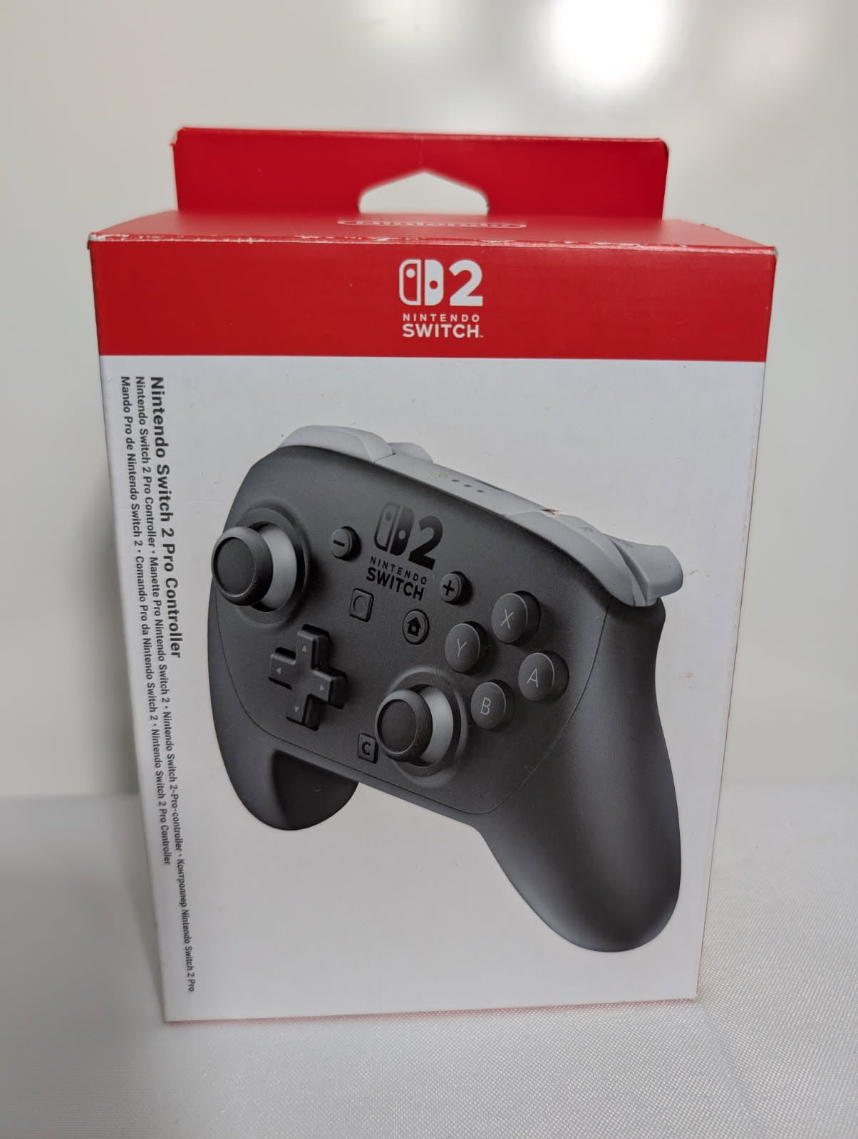 Third-Party Nintendo Switch 2 Style Pro Controller Black - Image 4