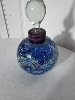 Ogishi Mizuno Studio Glass Perfume Bottle Art Glass Signed Murano Style  - Image 5
