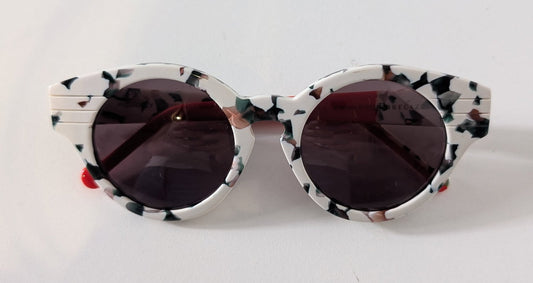 Preen By Thornton Bregazzi Piccadilly Sunglasses - Tortoiseshell & Red - Image 1