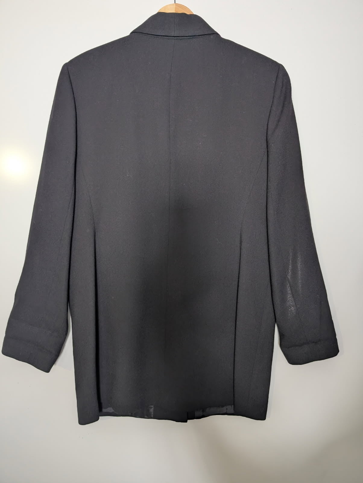 Anthea Crawford Women's Blazer - Pure New Wool Black Size 14 - Image 2