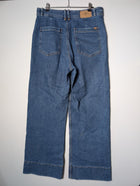 Thrills Wide Leg Denim Jeans Blue Women's AU 14 - Image 4