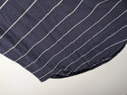 Assembly Label Long Sleeve Striped T-Shirt Dress Navy White Size 6 - Image 2