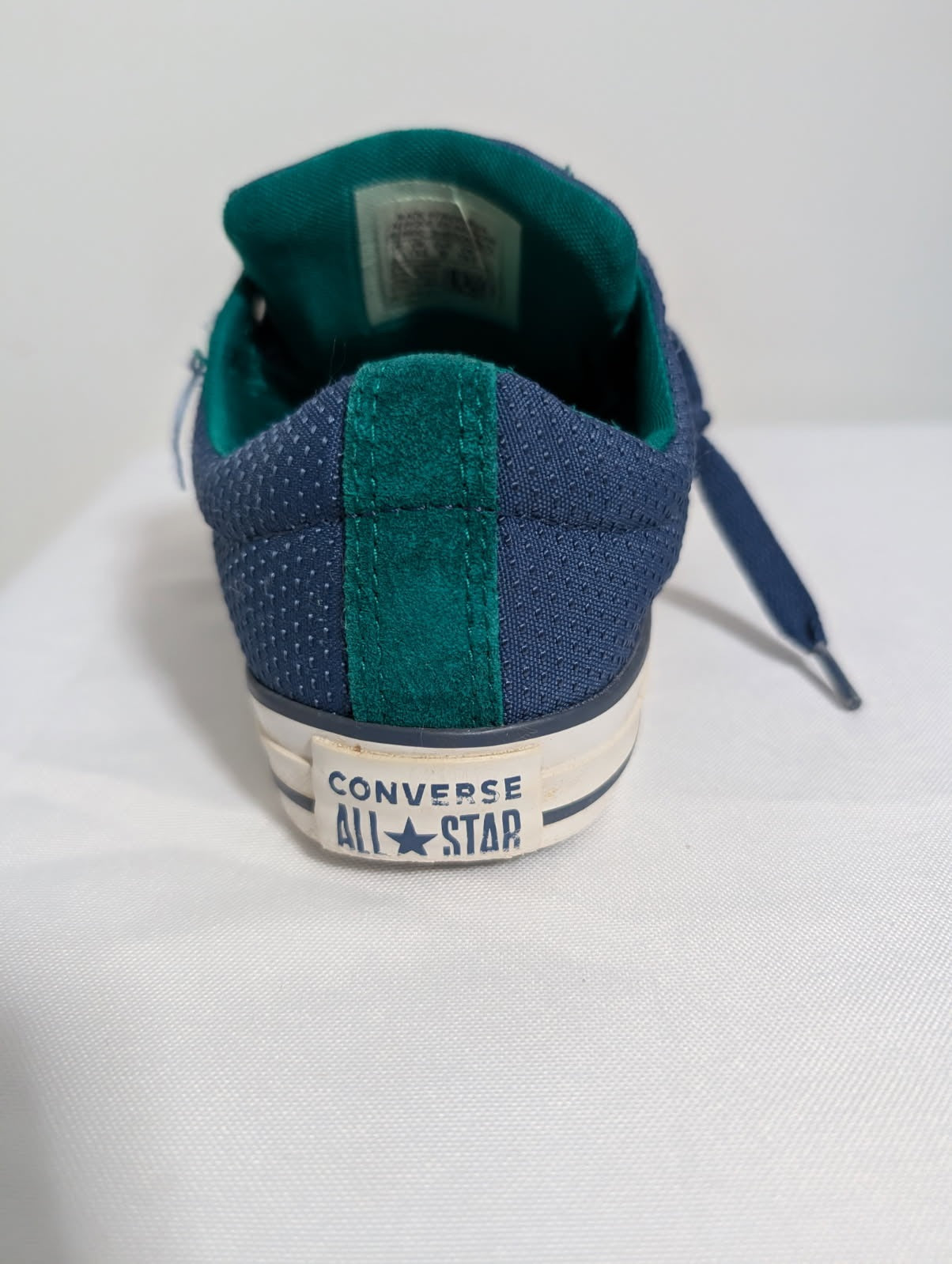Converse Chuck Taylor All Star Low Top Navy Blue Junior US 1 - Image 4