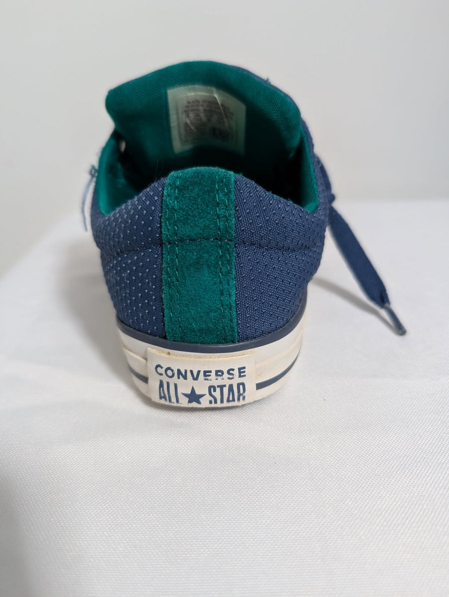 Converse Chuck Taylor All Star Low Top Navy Blue Junior US 1 - Image 4