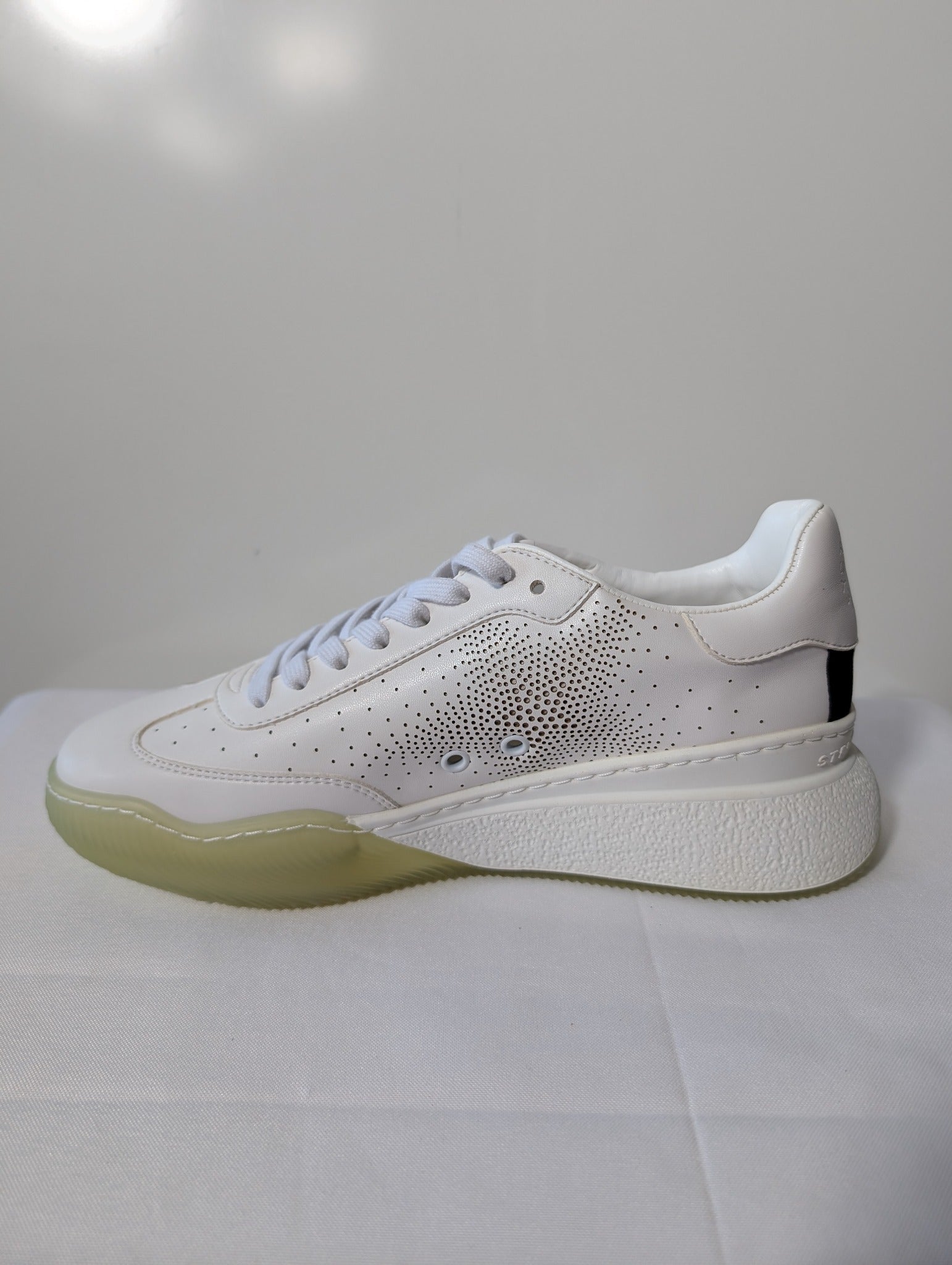 Stella McCartney 2001 Sneakers White Leather EU 41 - Image 4
