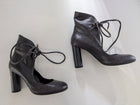 Stella McCartney Lace-Up Ankle Boots - Black EU 38.5 - Image 4