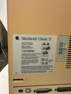 Apple Macintosh Classic II Vintage Desktop Computer Untested - Image 4