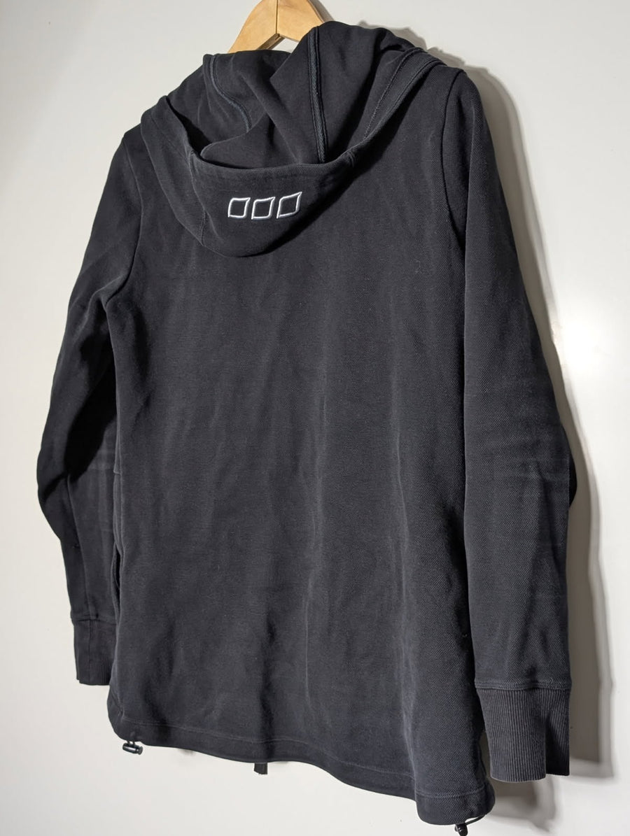 Lorna Jane Zip-Up Hoodie Black Women's Size S - Image 4