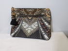 Camilla Canvas Clutch Bag With Love From India Print - Image 3