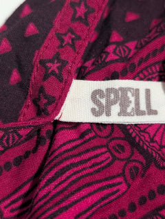 Spell & The Gypsy Collective Desert Rose Maxi Dress - Pink Boho Print - Image 4