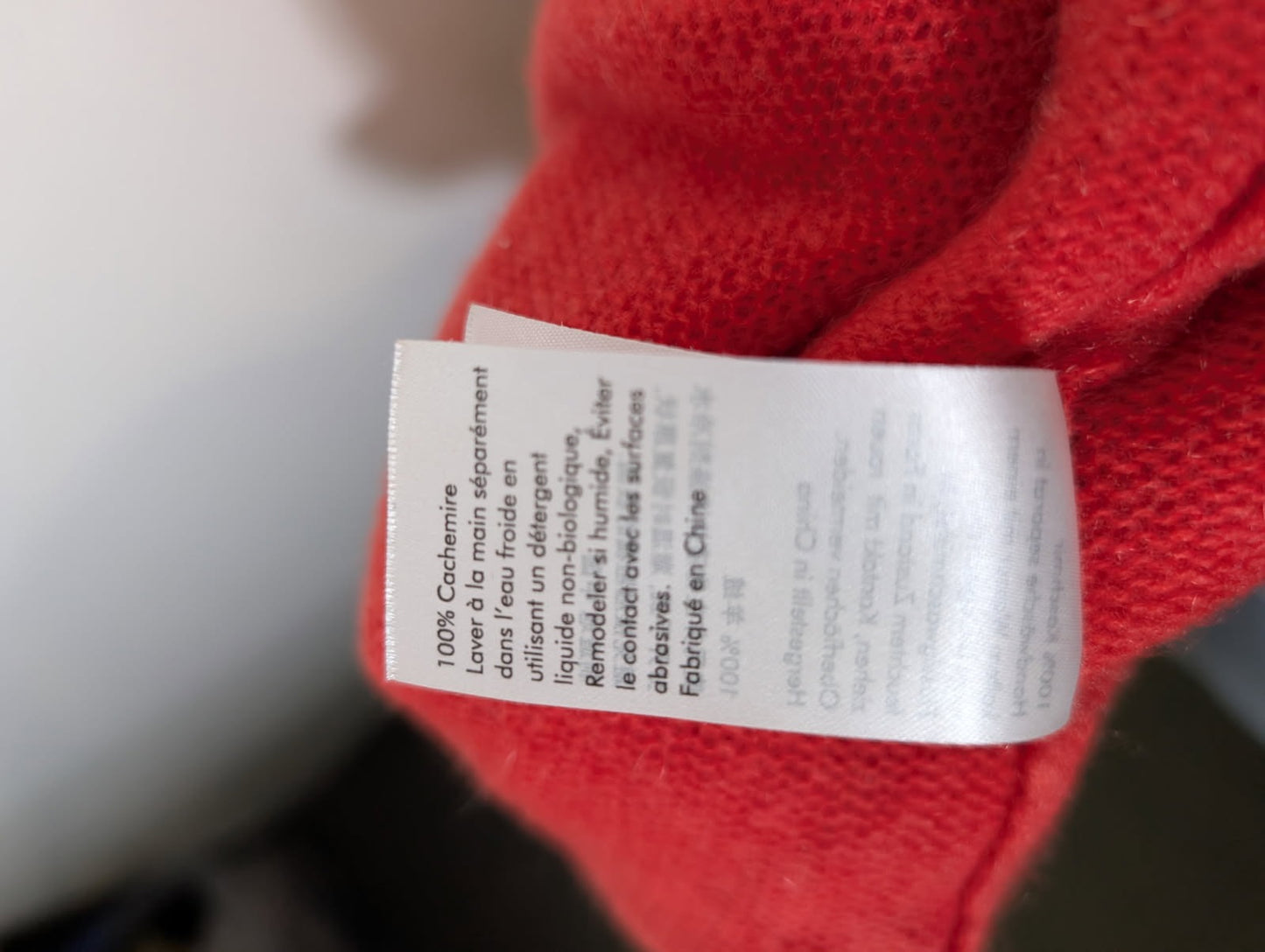 Jigsaw Women's Crewneck Sweater 100% Cashmere Red Size XS - Image 4