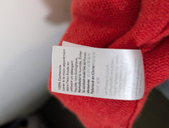 Jigsaw Women's Crewneck Sweater 100% Cashmere Red Size XS - Image 4