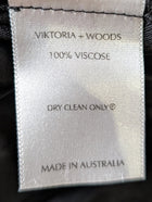 Viktoria & Woods Black Long Sleeve Collared Blouse - Size 0 - Image 4