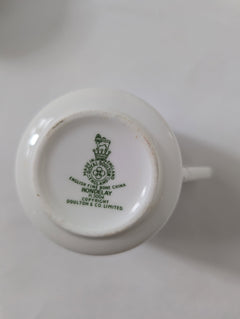 Royal Doulton Rondelay H.5004 Fine Bone China Teacup and Saucer Set - Image 5