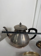 Vintage E.P.C. Silver Plated Tea Service Set Hand Fluted British Craftsmanship - Image 7