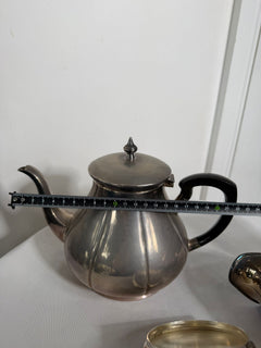 Vintage E.P.C. Silver Plated Tea Service Set Hand Fluted British Craftsmanship - Image 7