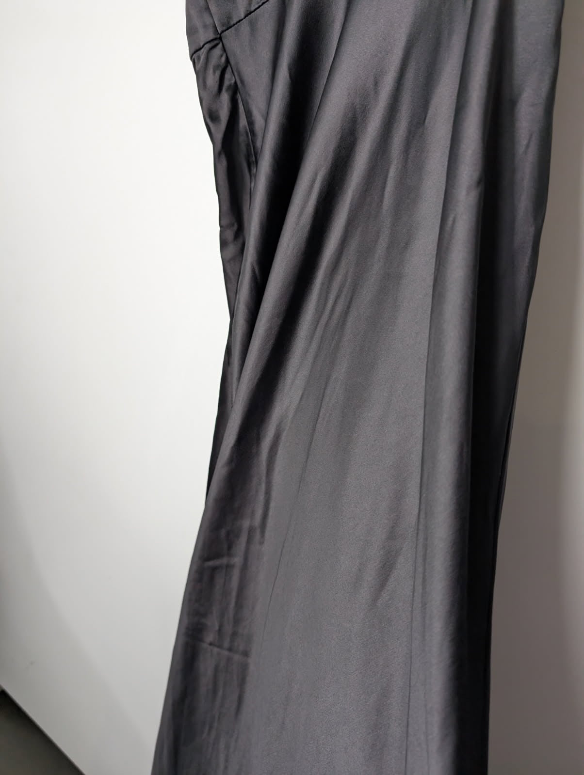 Significant Other One-Shoulder Satin Maxi Dress Black AU 8 - Image 2