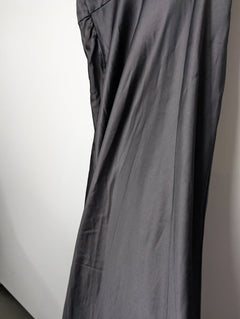 Significant Other One-Shoulder Satin Maxi Dress Black AU 8 - Image 2