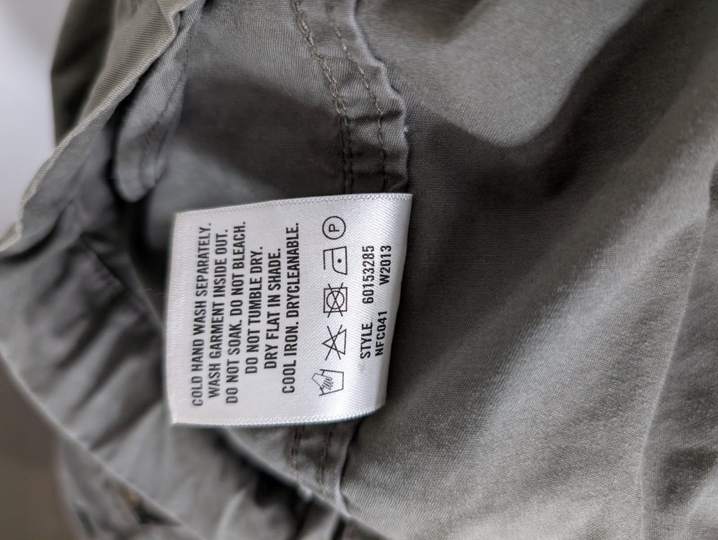 Country Road Women's Utility Parka Jacket Olive Green Size M - Image 5