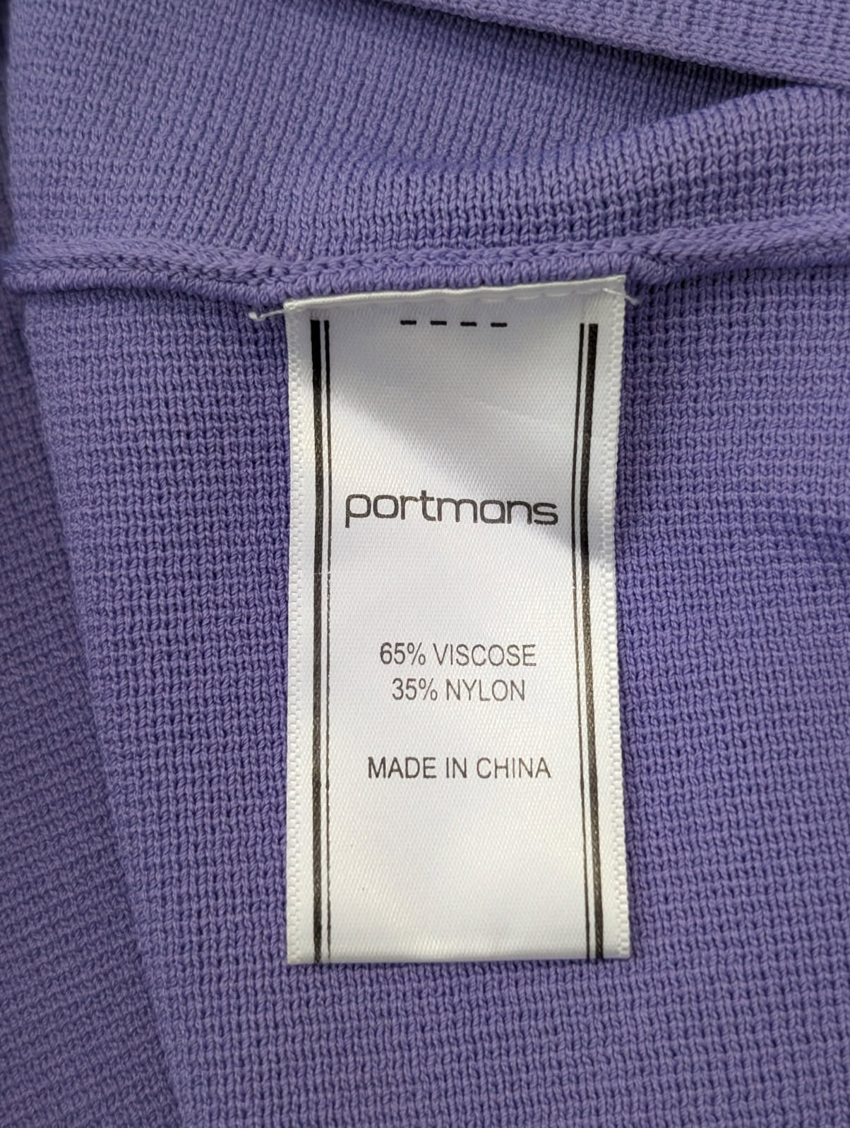 Portmans Purple Bandage Mini Skirt - Size S - Image 4