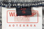 Workshop Denim Jacket - Classic Dark Blue Jean Jacket Size S - Image 4