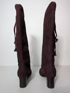 Scanlan & Theodore Suede Knee High Boots - Made In Italy - EU 38 - Image 4